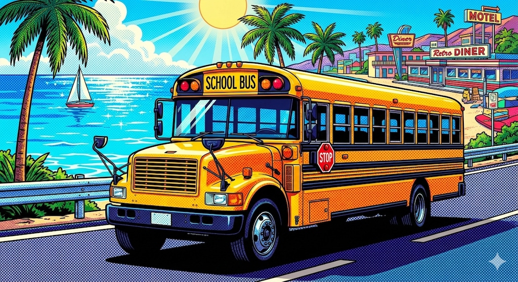 アメリカンなschool bus