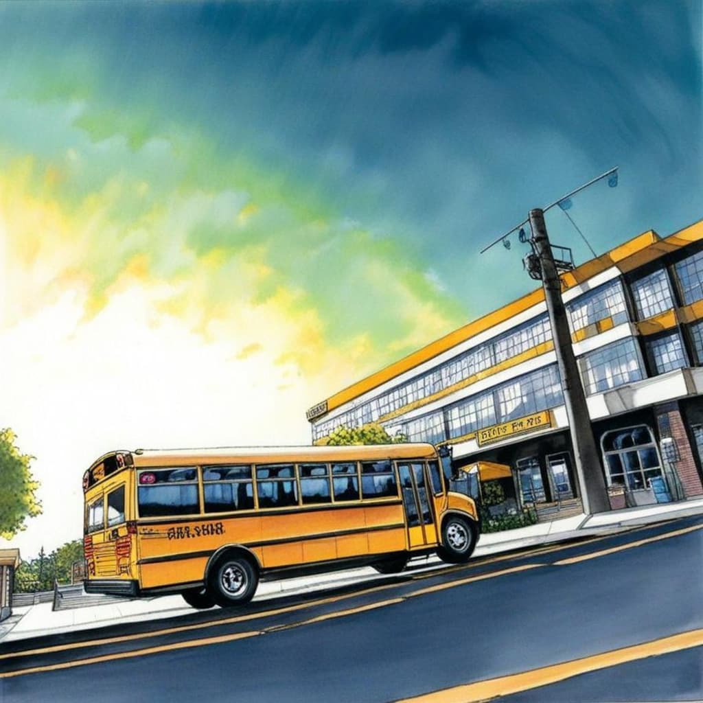 アメリカンなschool bus