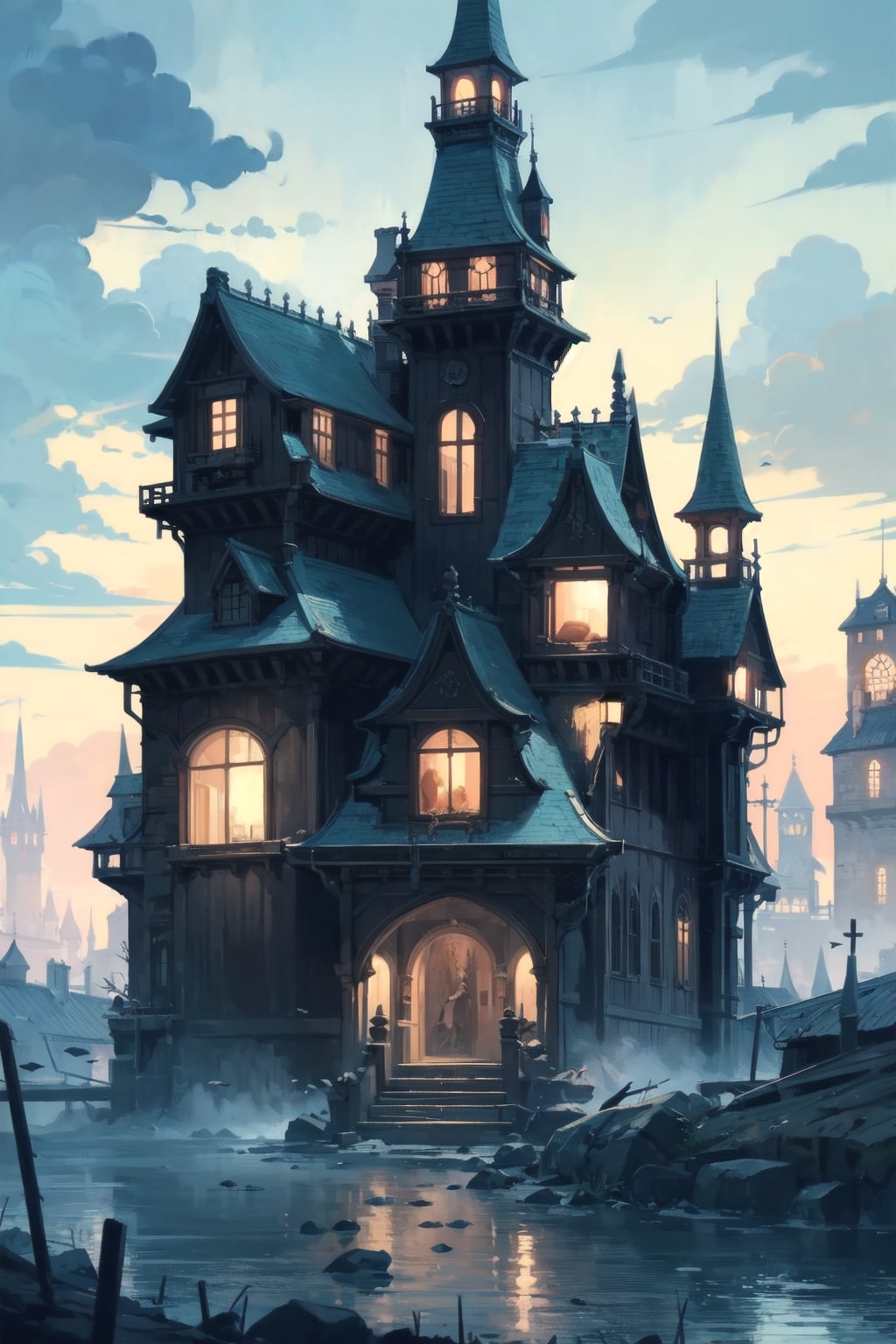 ミステリアスな館