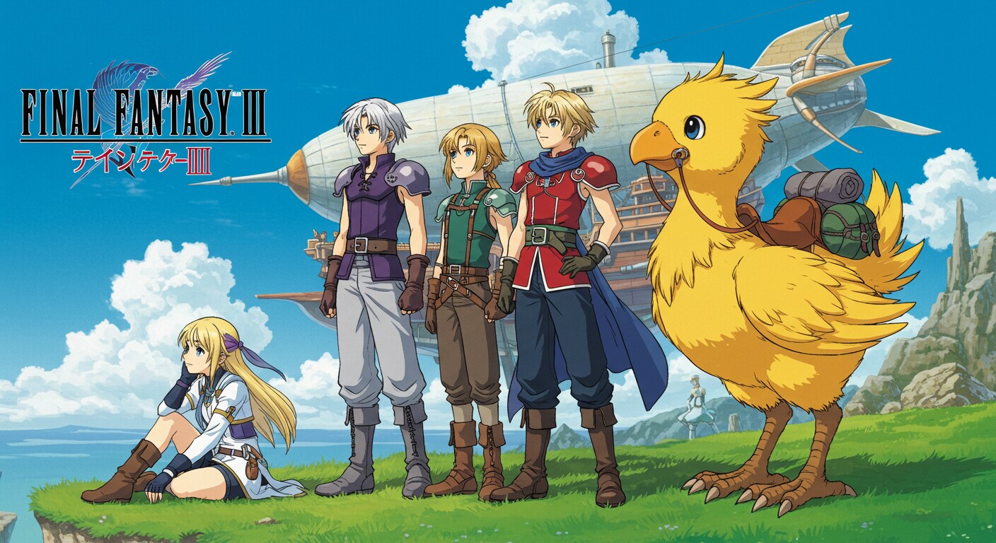 ファイナルファンタジー3 | の人気AIイラスト・グラビア