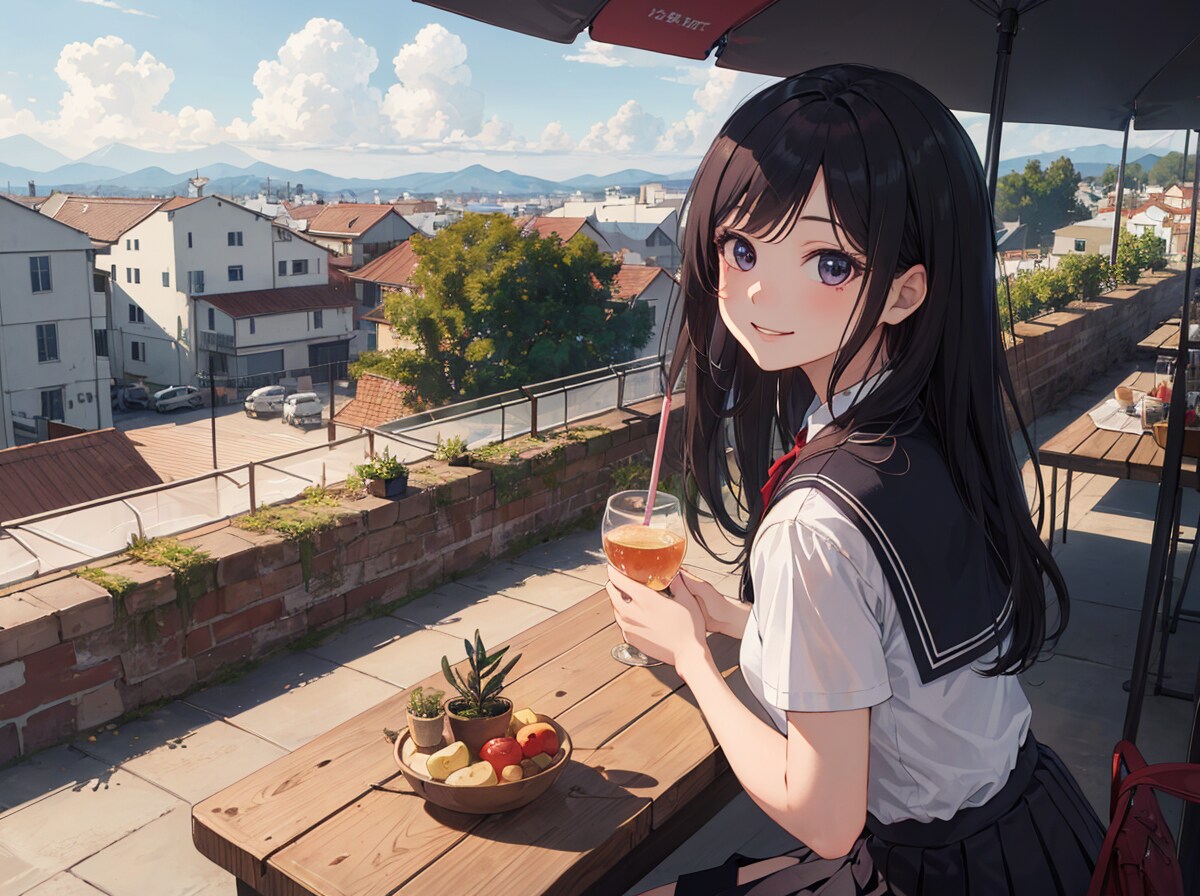 テラス席
