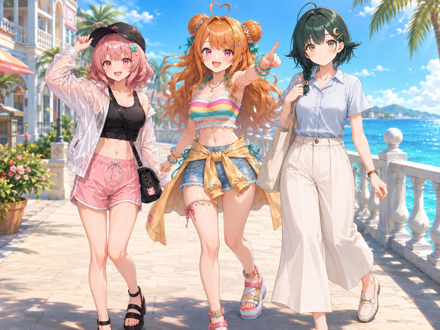 夏の三人娘
