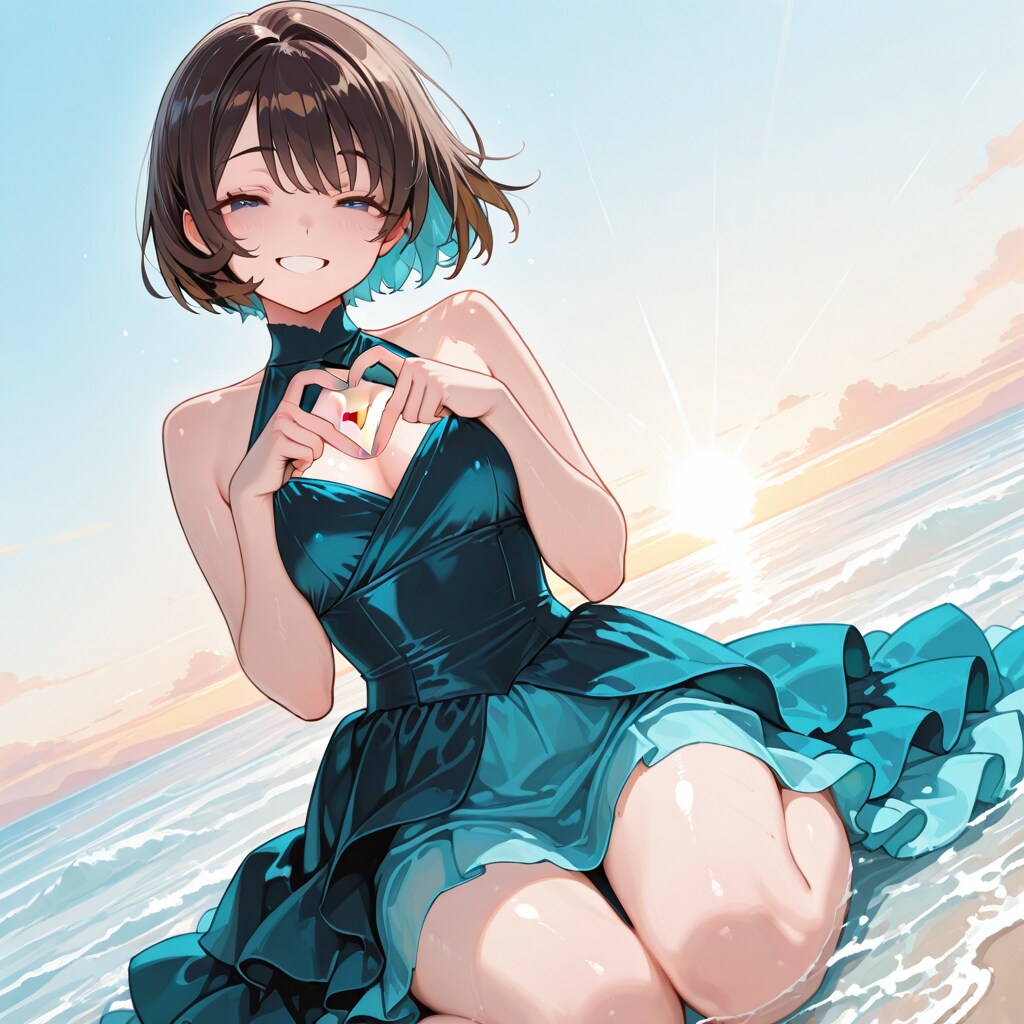 ぺたんこ座り☆ひかり