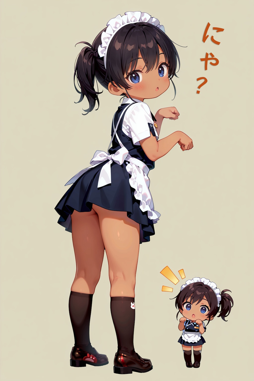 ちびキャラウェイトレスさん Z310