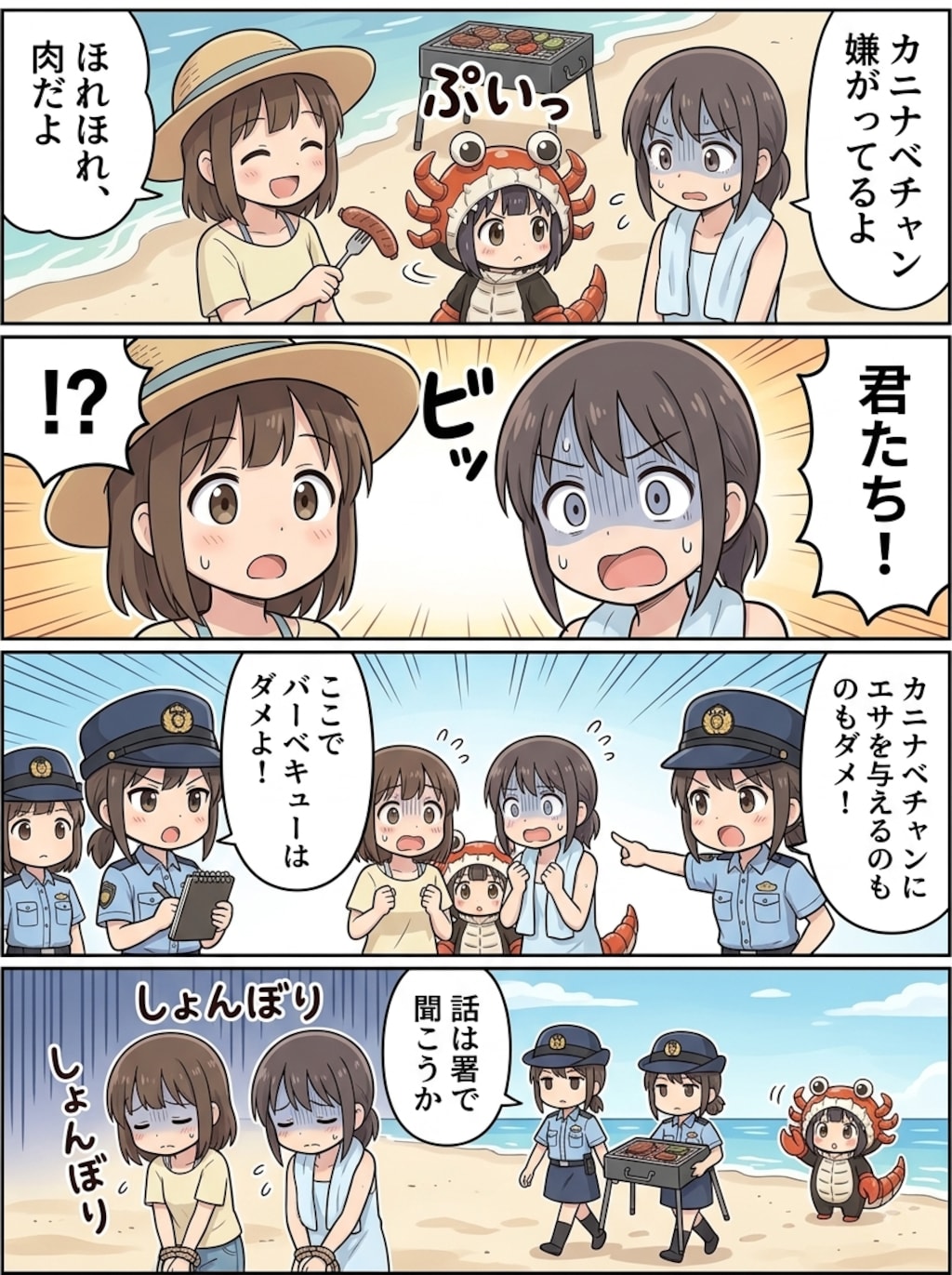 【34】ルールは守ろう！カニナベチャン