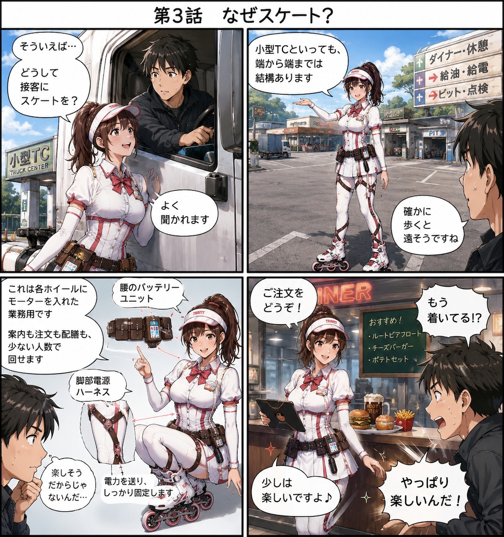第3話　なぜスケート？