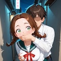 [お]そくなったかえりみち：がんばれサブ子ちゃん 2枚目