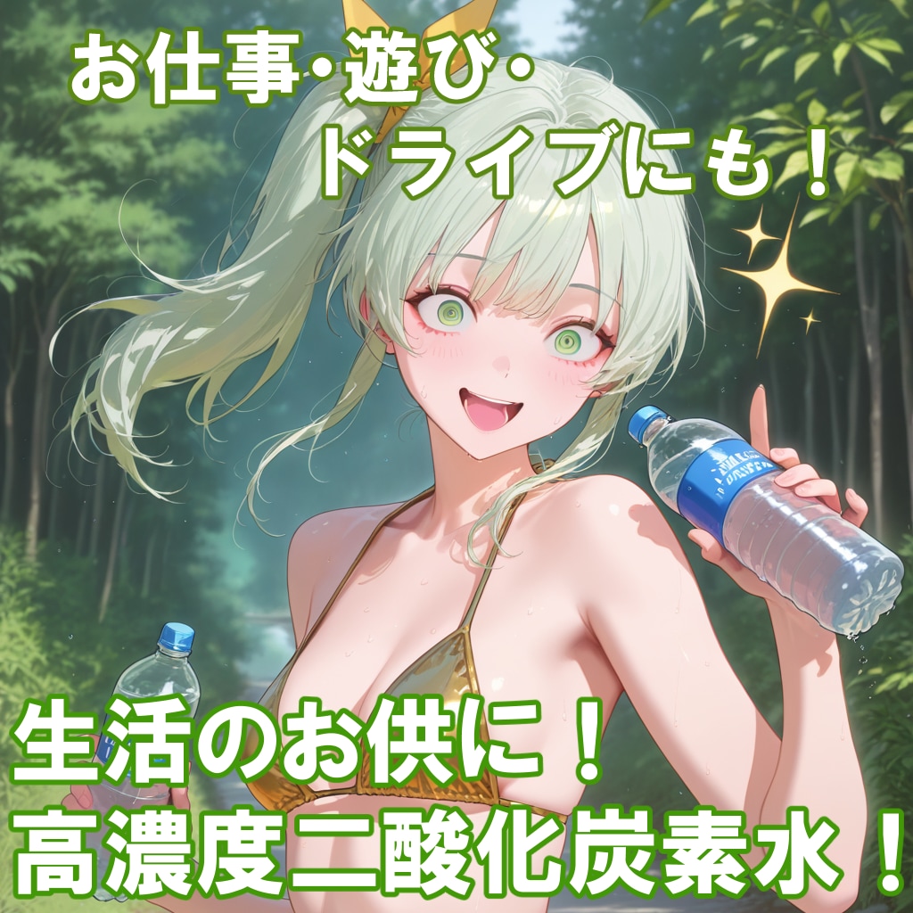 ミネラルウォーター広告