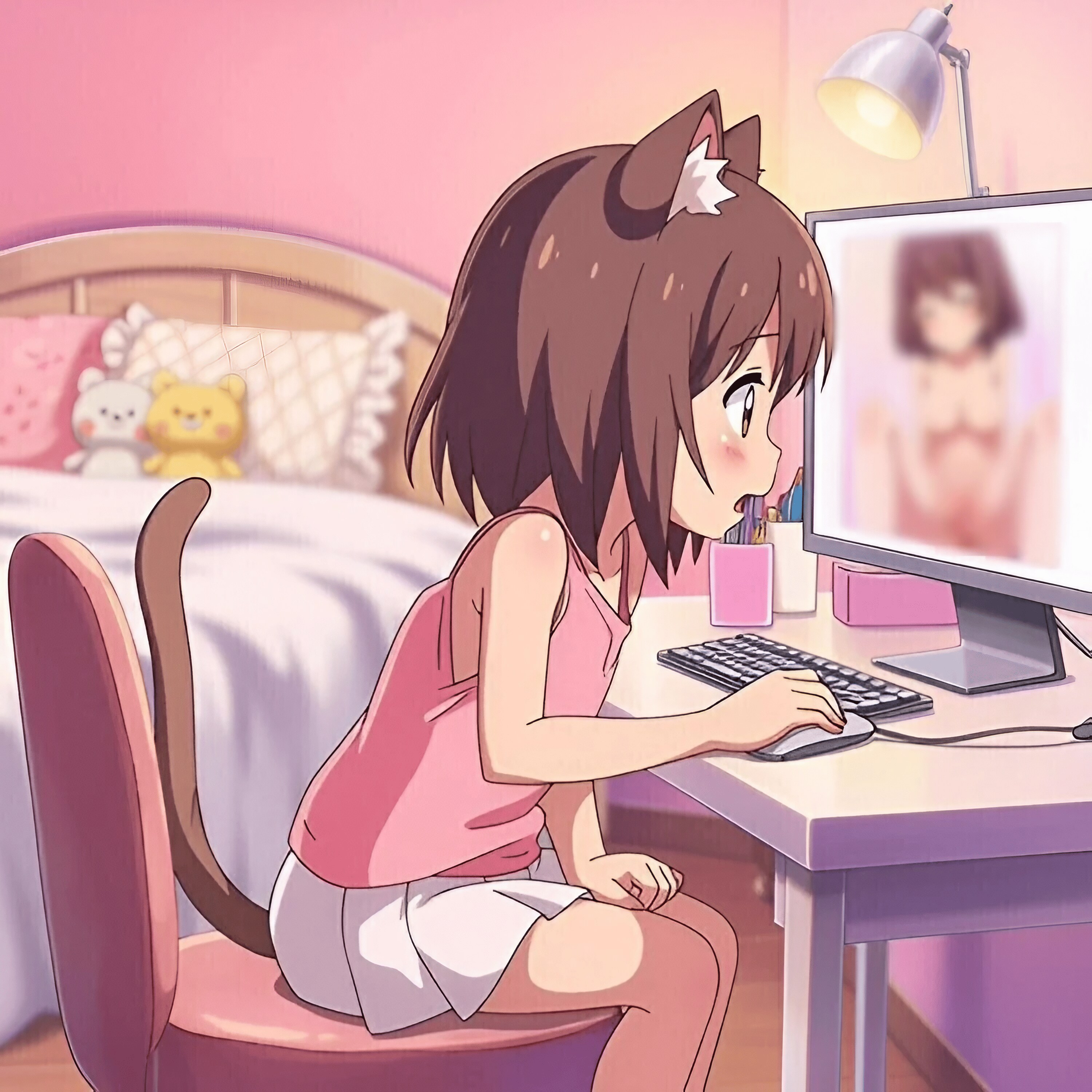 ねこみみ 007 | の人気AIイラスト・グラビア