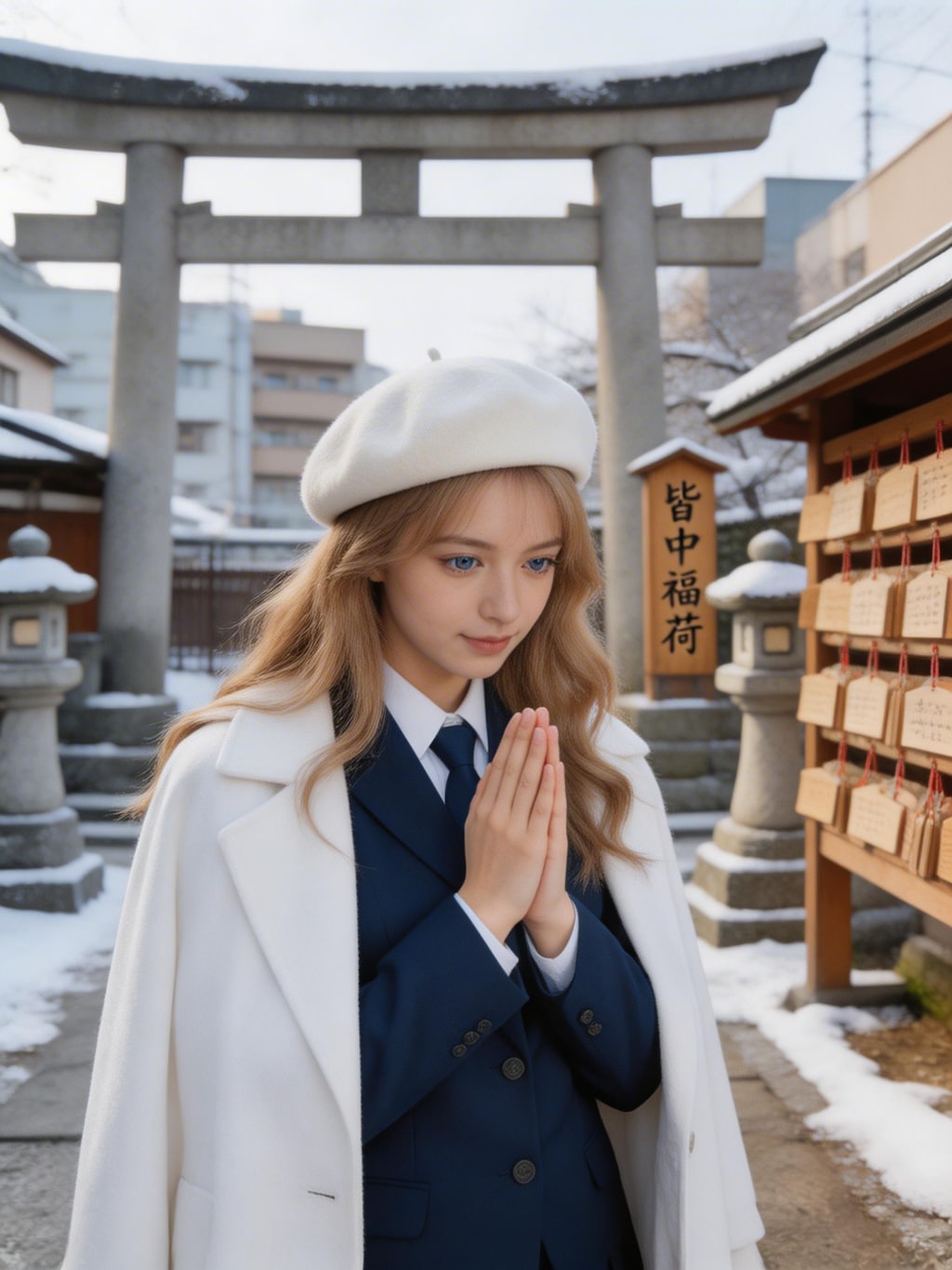 霜平妃のお参り