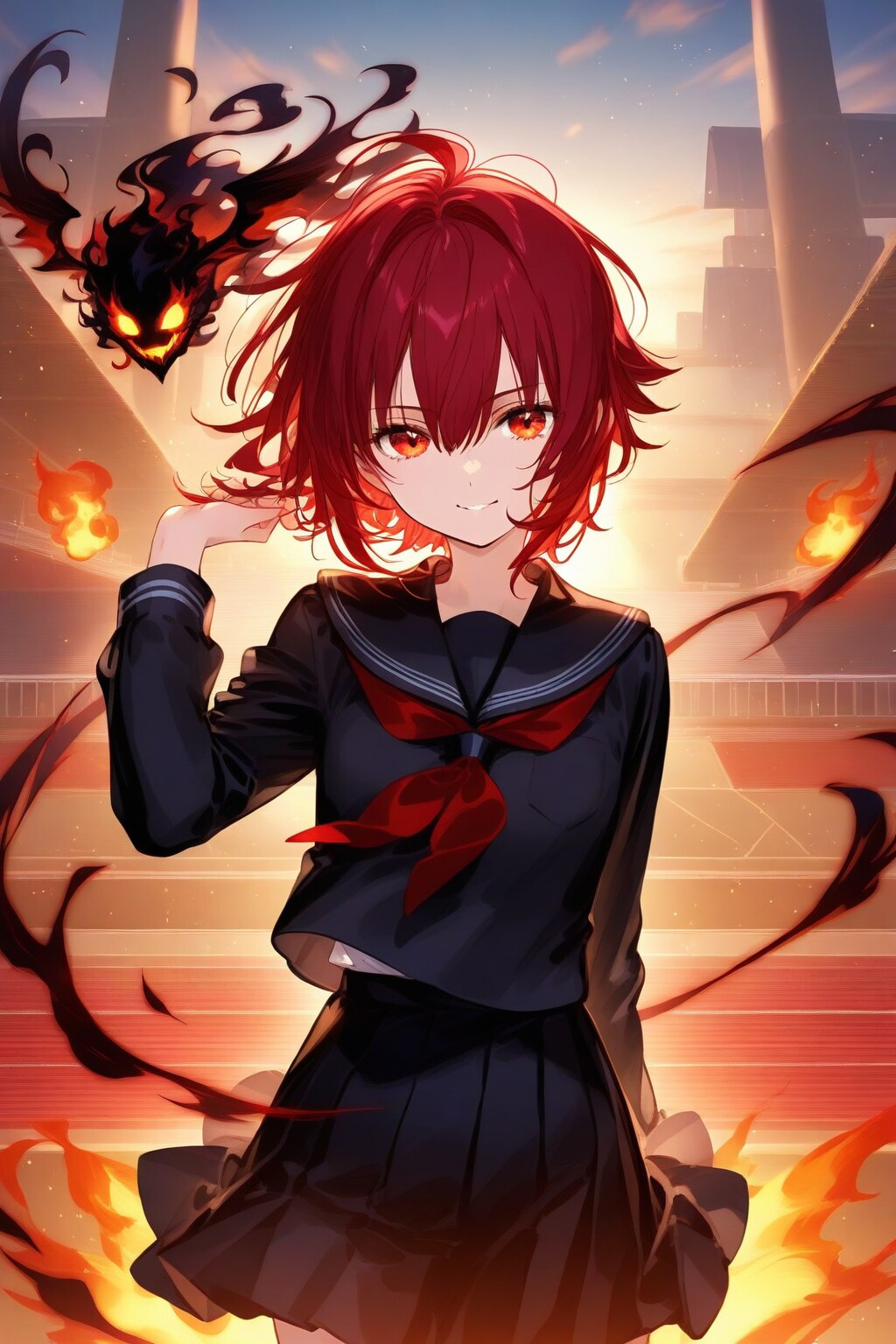 【うちの子ねいくん】黒炎の使者