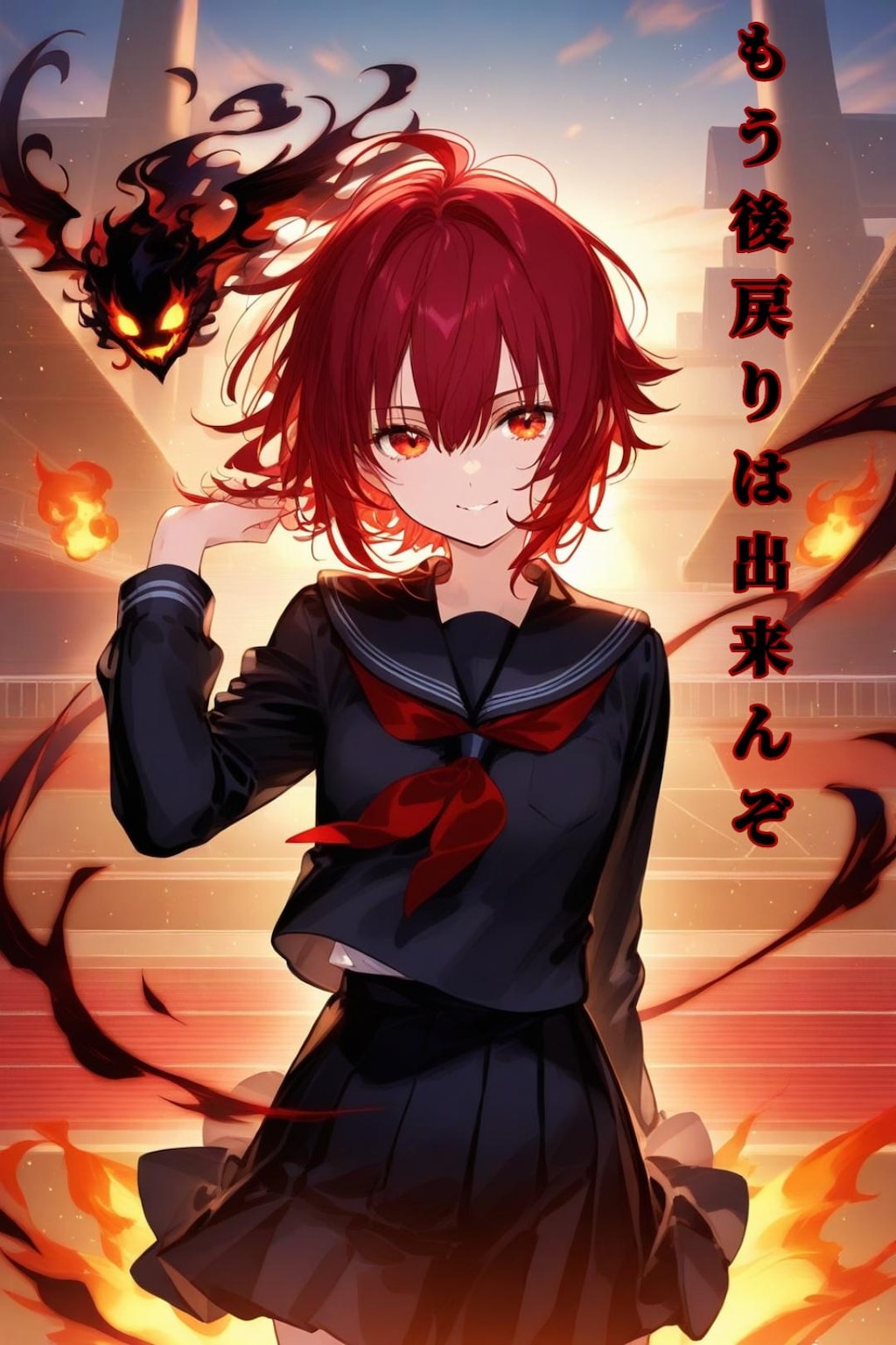 【うちの子ねいくん】黒炎の使者