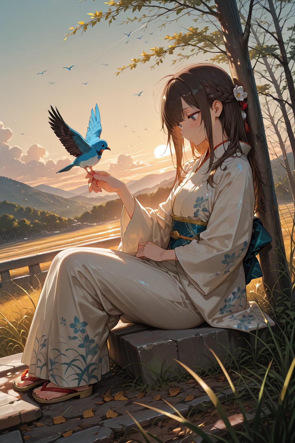 和服美人