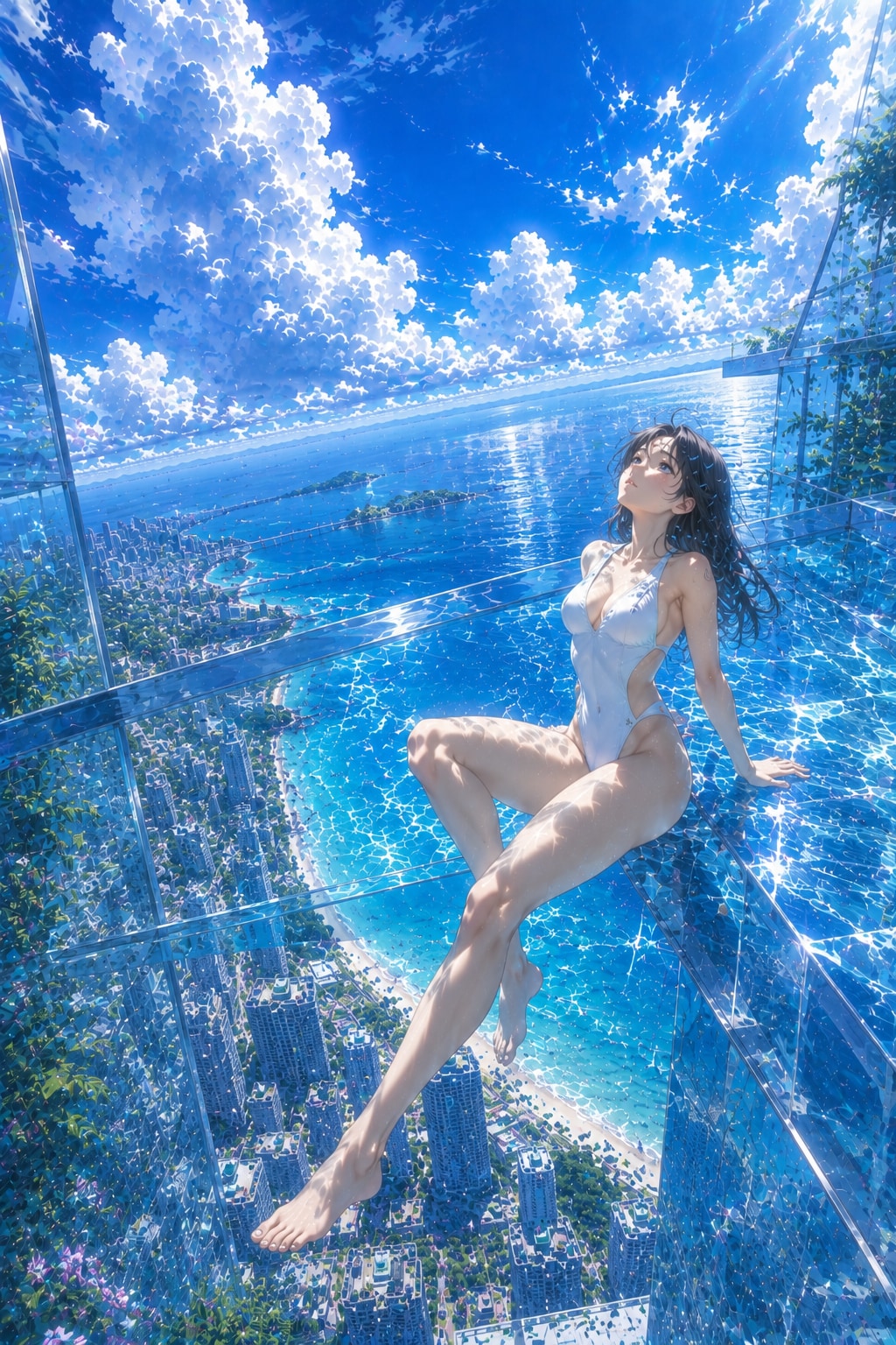 天空のプール