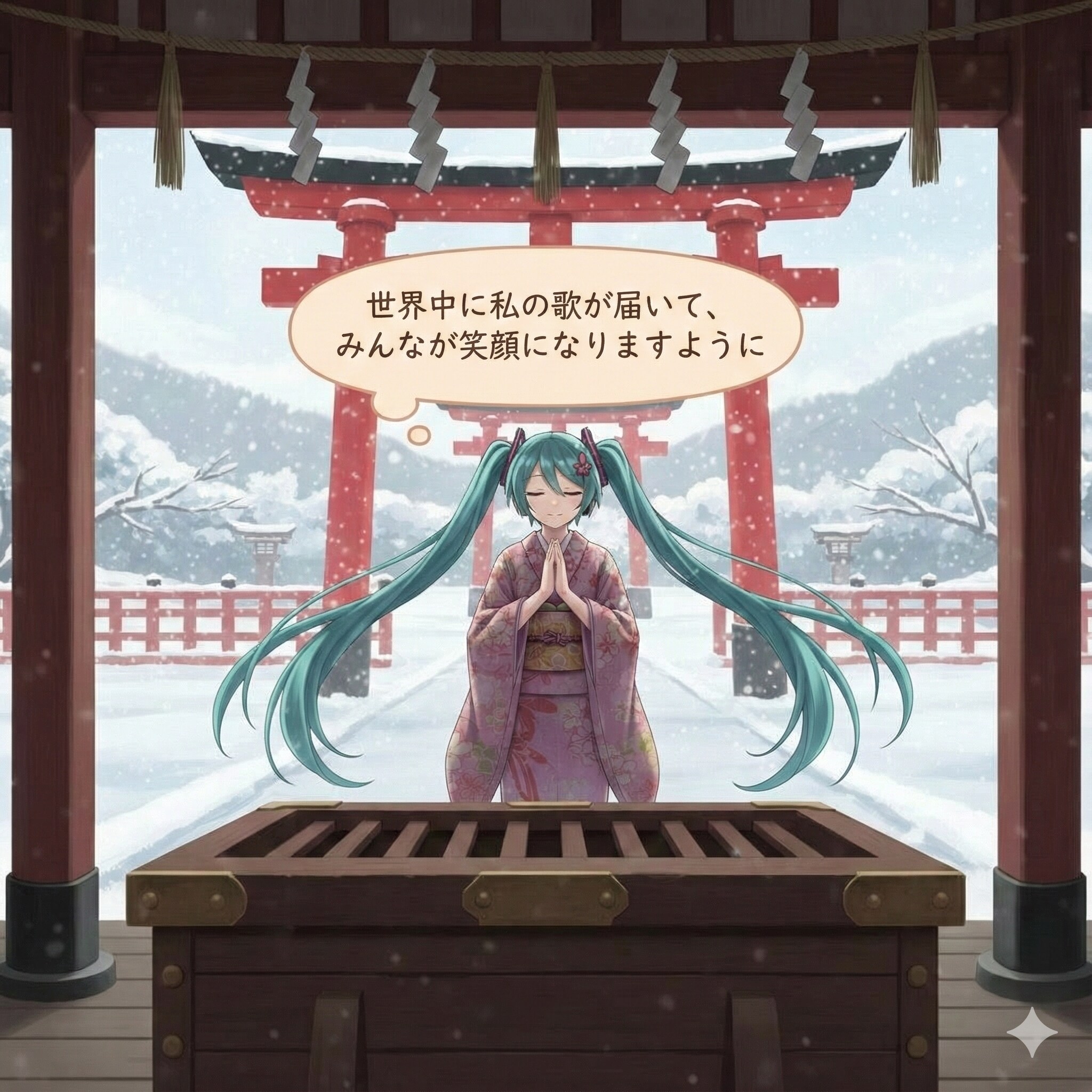 ミクさんの願い事