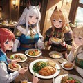 セントレイクの食事風景 7枚目