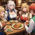 セントレイクの食事風景 3枚目