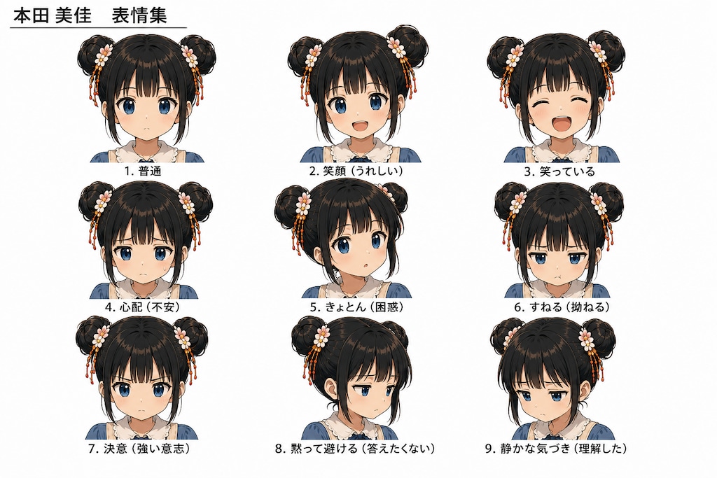おだんごちゃん設定資料