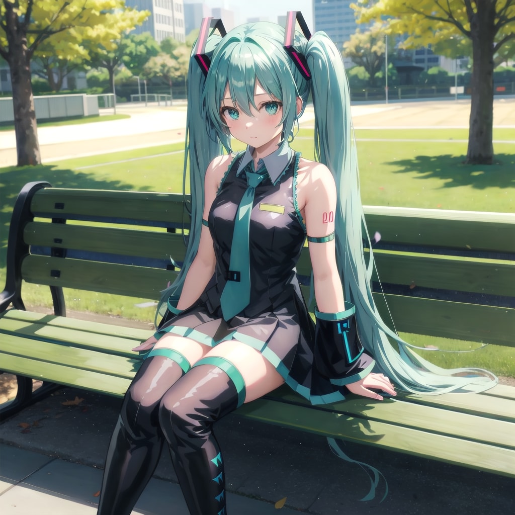 公園ベンチ
