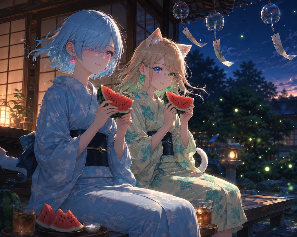 夕涼み
