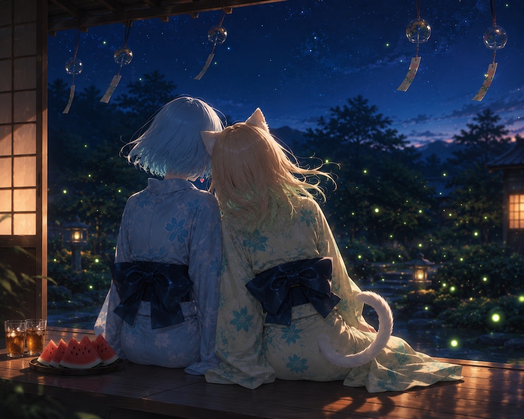 夕涼み