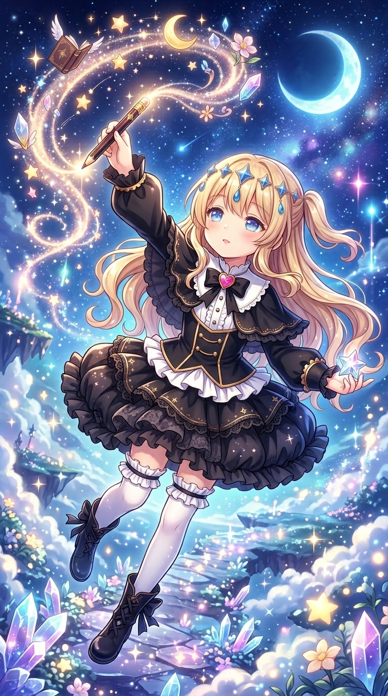 少女が描くのは？ | の人気AIイラスト・グラビア