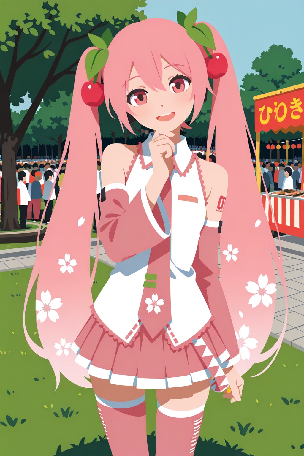 桜ミク１５０ | の人気AIイラスト・グラビア
