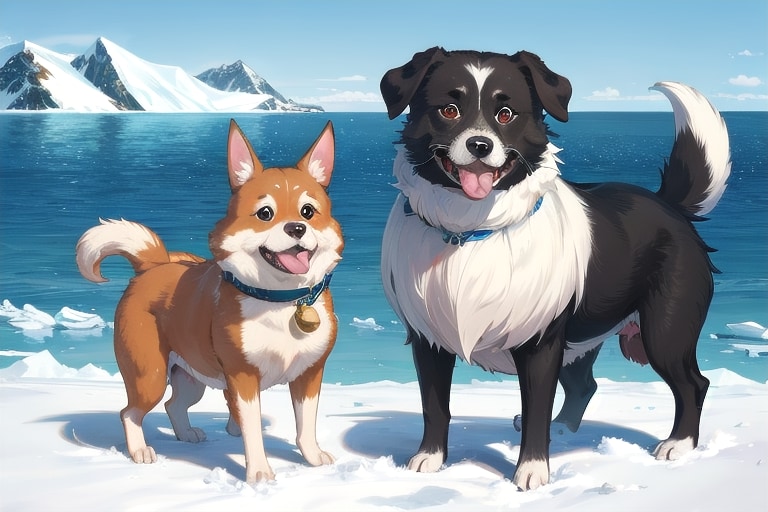 タロとジロの日 | の人気AIイラスト・グラビア