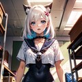 新旧スク水セーラー対決 2枚目
