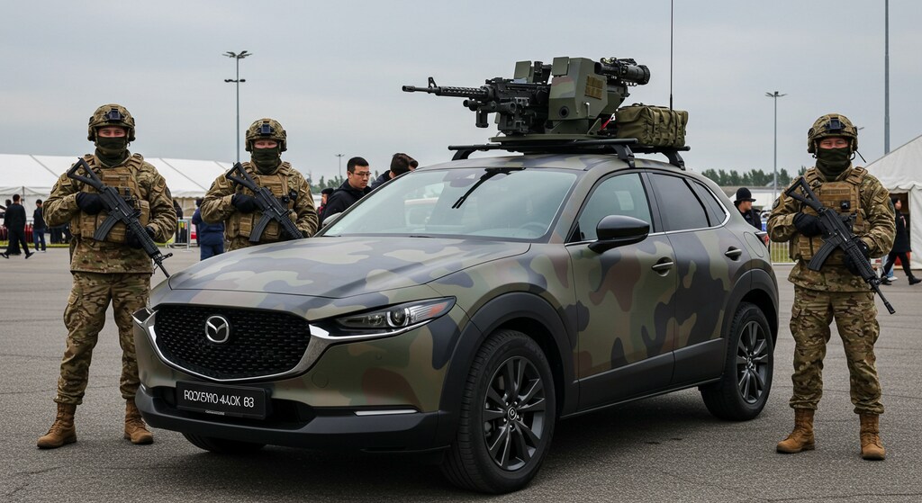 マツダCX-30軍用車
