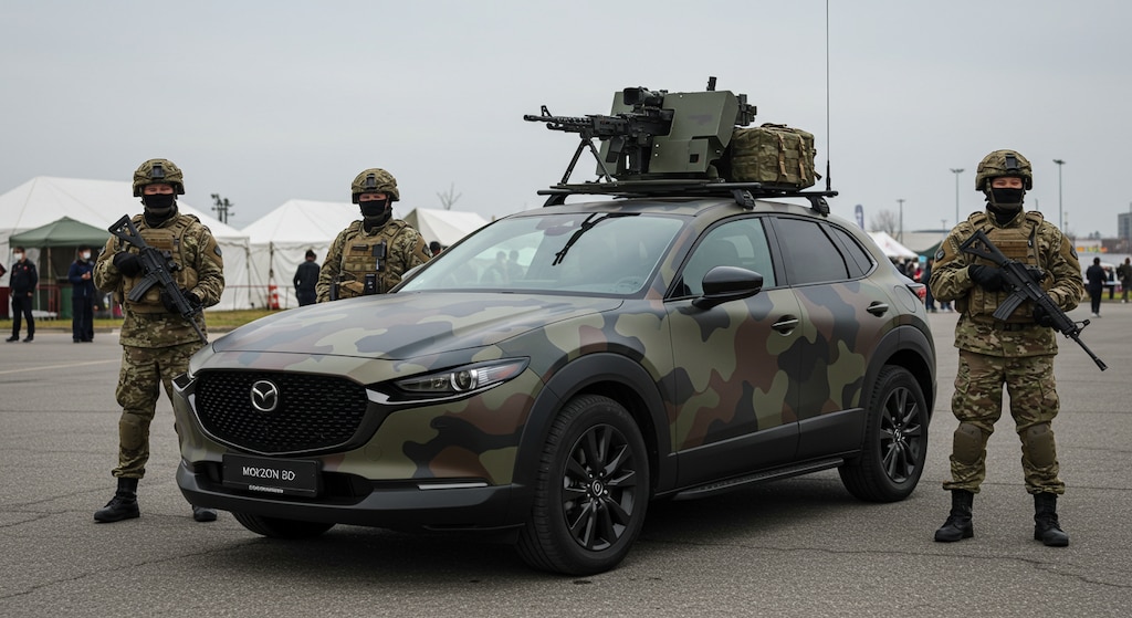 マツダCX-30軍用車