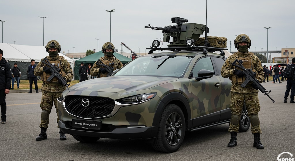 マツダCX-30軍用車