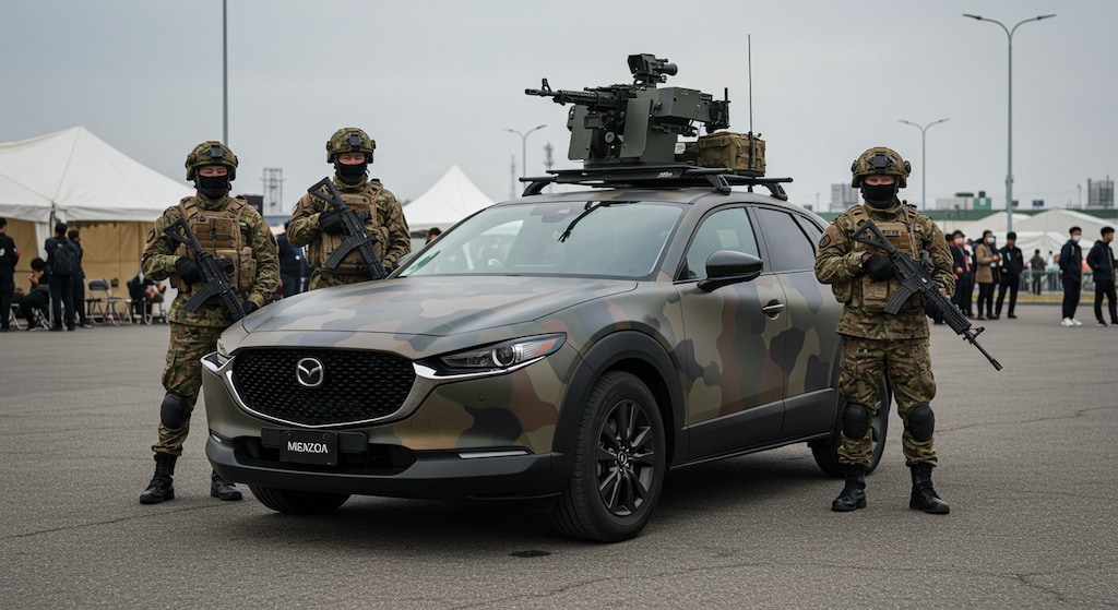 マツダCX-30軍用車