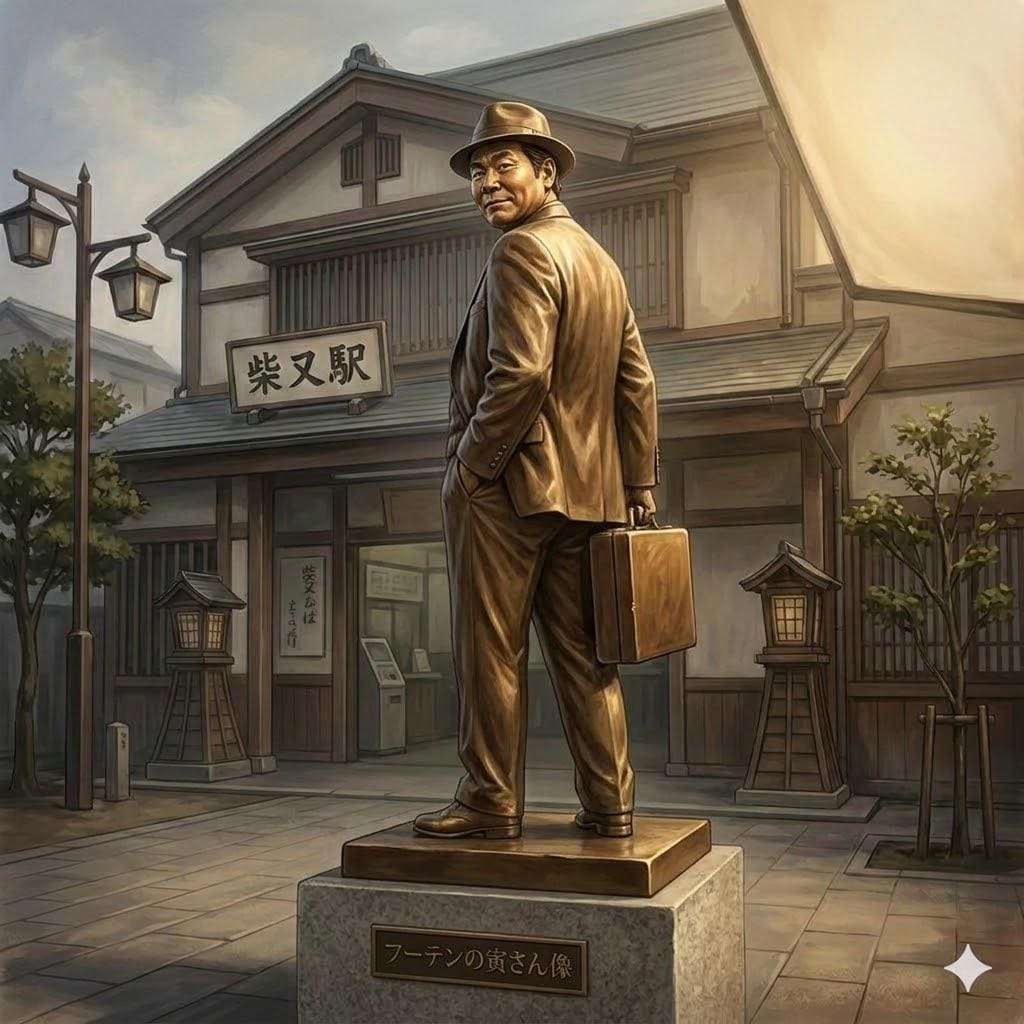 フーテンの寅さん像
