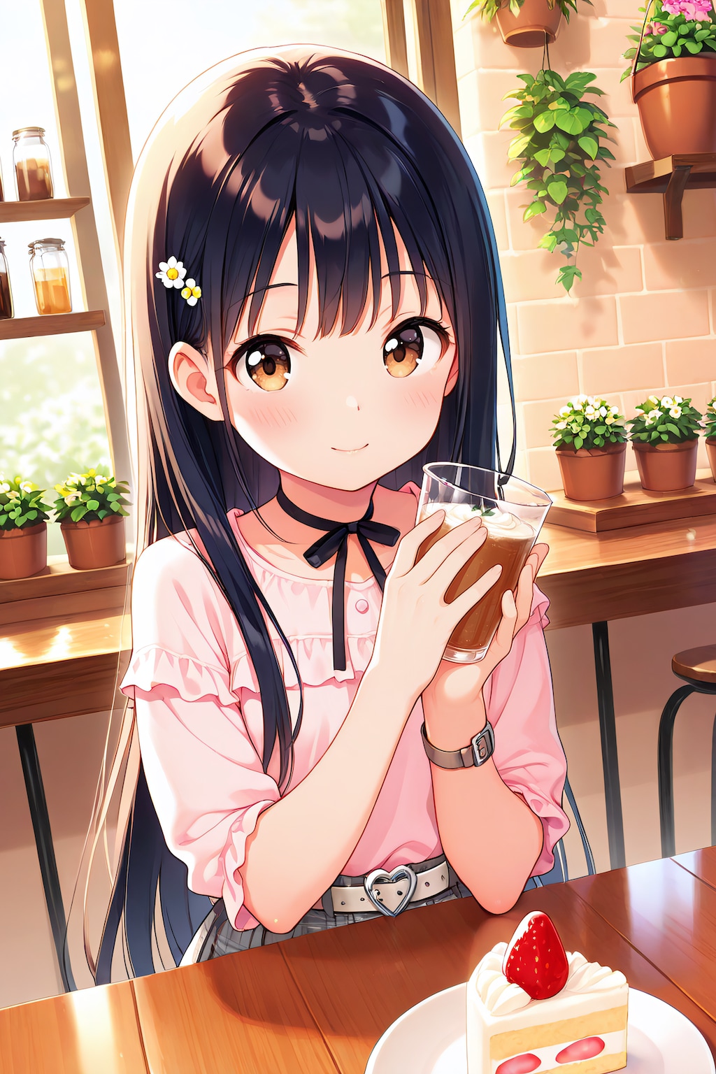 黒髪ちゃんとカフェデート