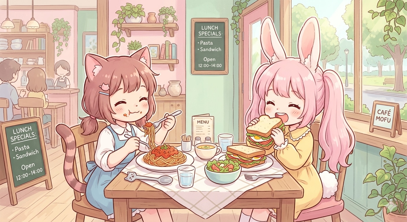 お昼ご飯 | の人気AIイラスト・グラビア