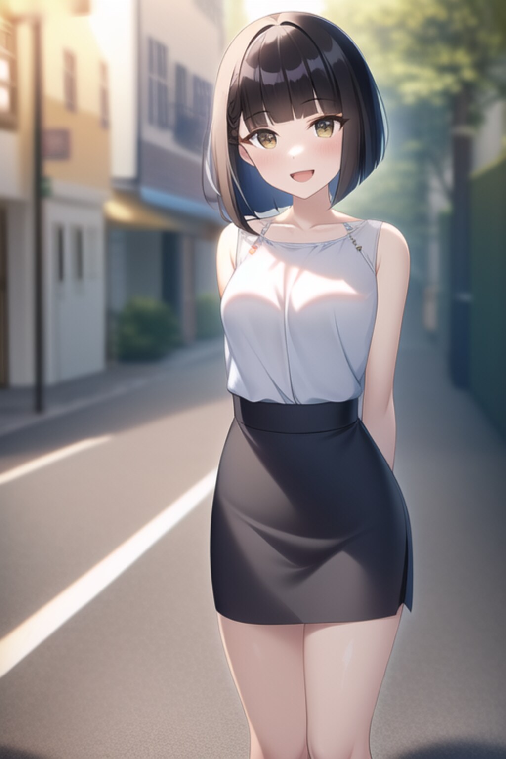 今日もやっぱり家の近くまで出迎えてくれた奥さん 0.2.0
