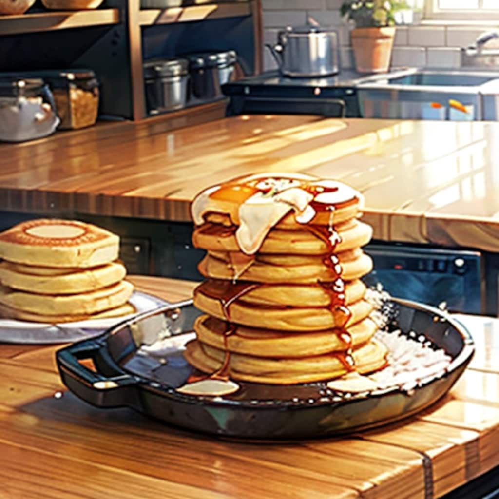 ホットケーキはほっとけー