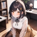 オタクの部屋に来た姫ちゃん 5枚目