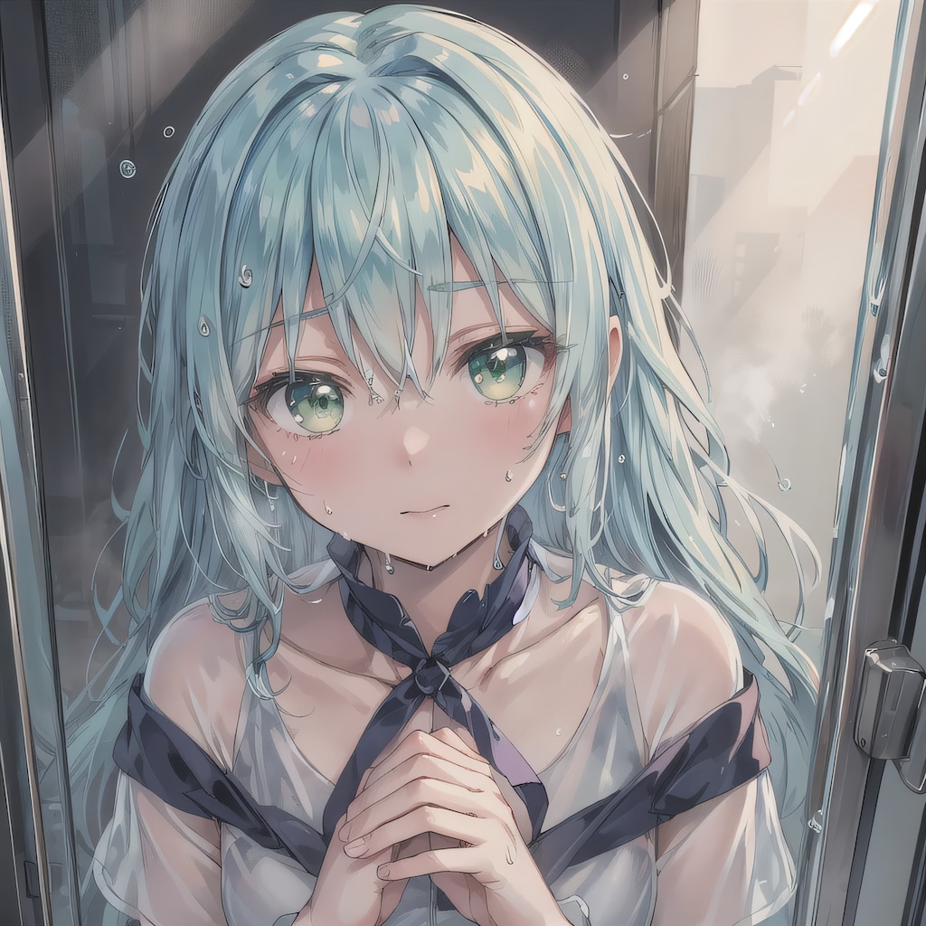 銀髪ロングの少女３