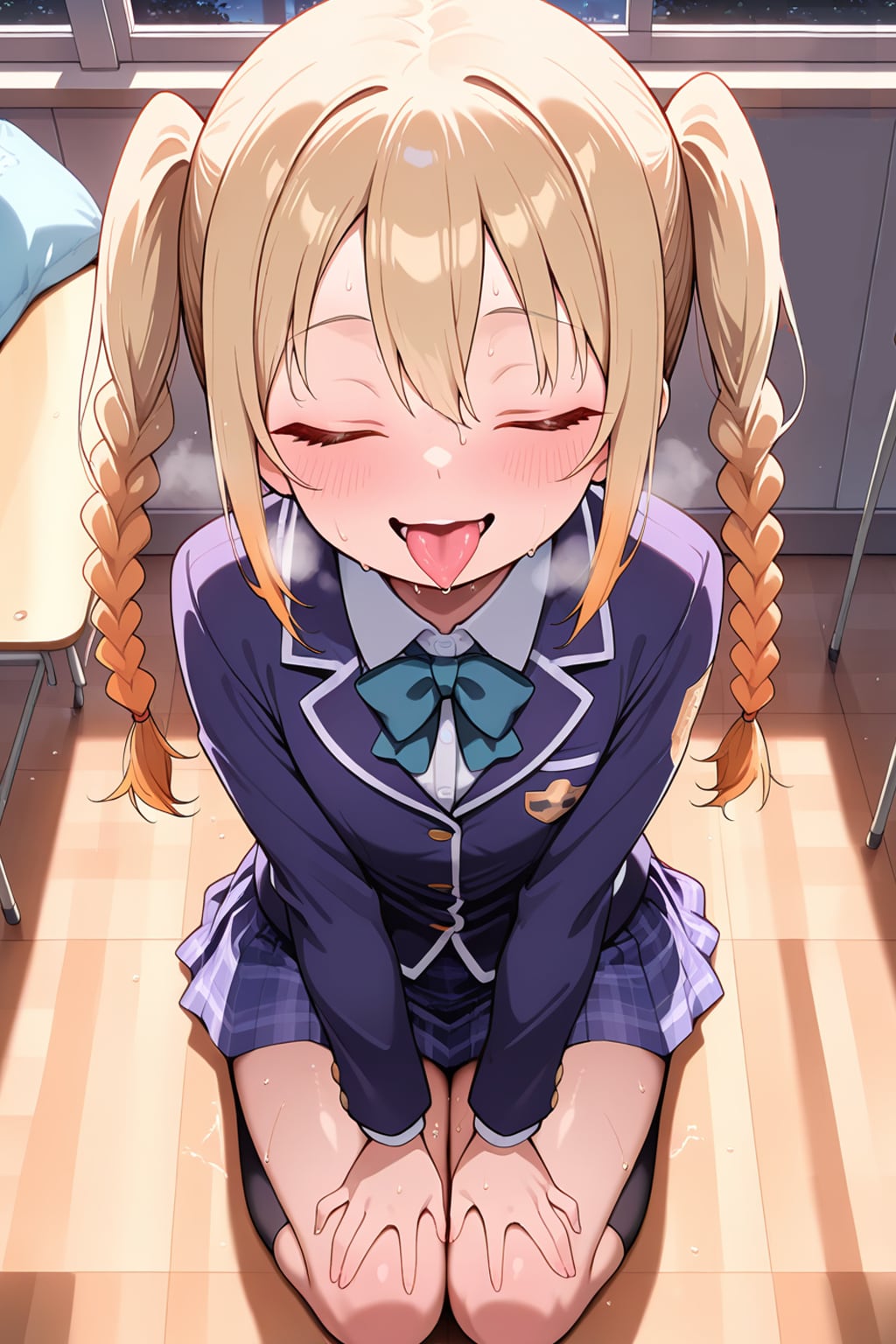 メスガキ　制服 | の人気AIイラスト・グラビア