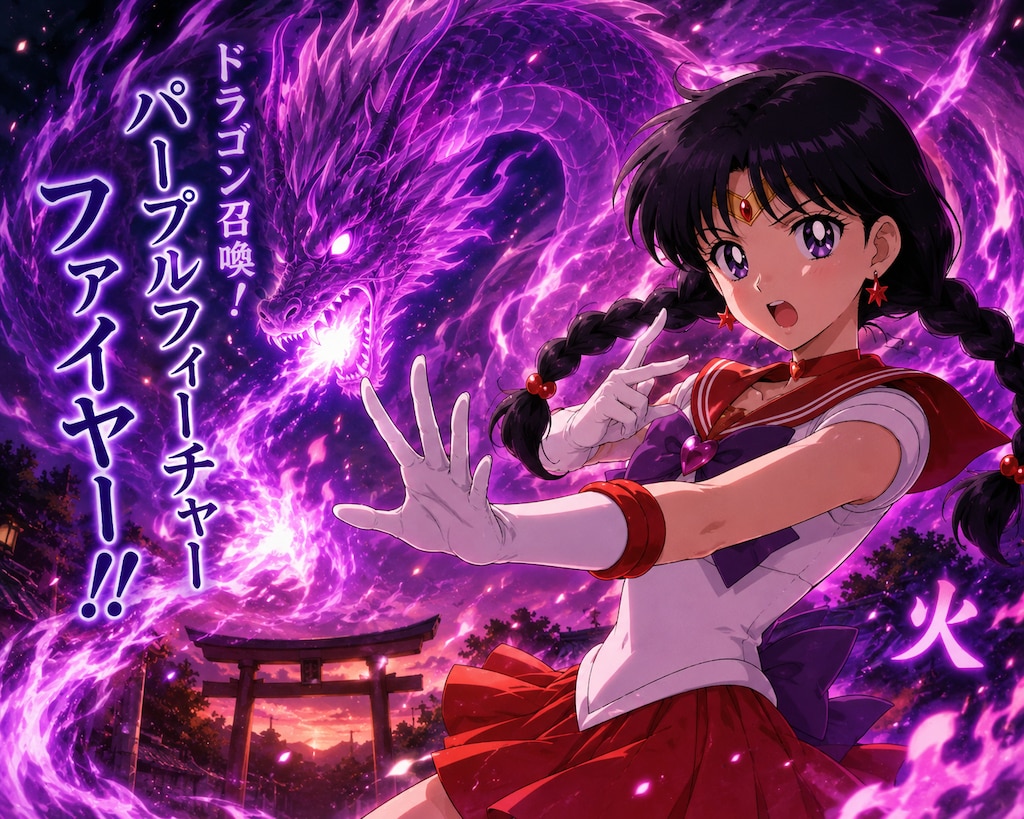 セーラーマーズ、らんマーズ、マーズ未来