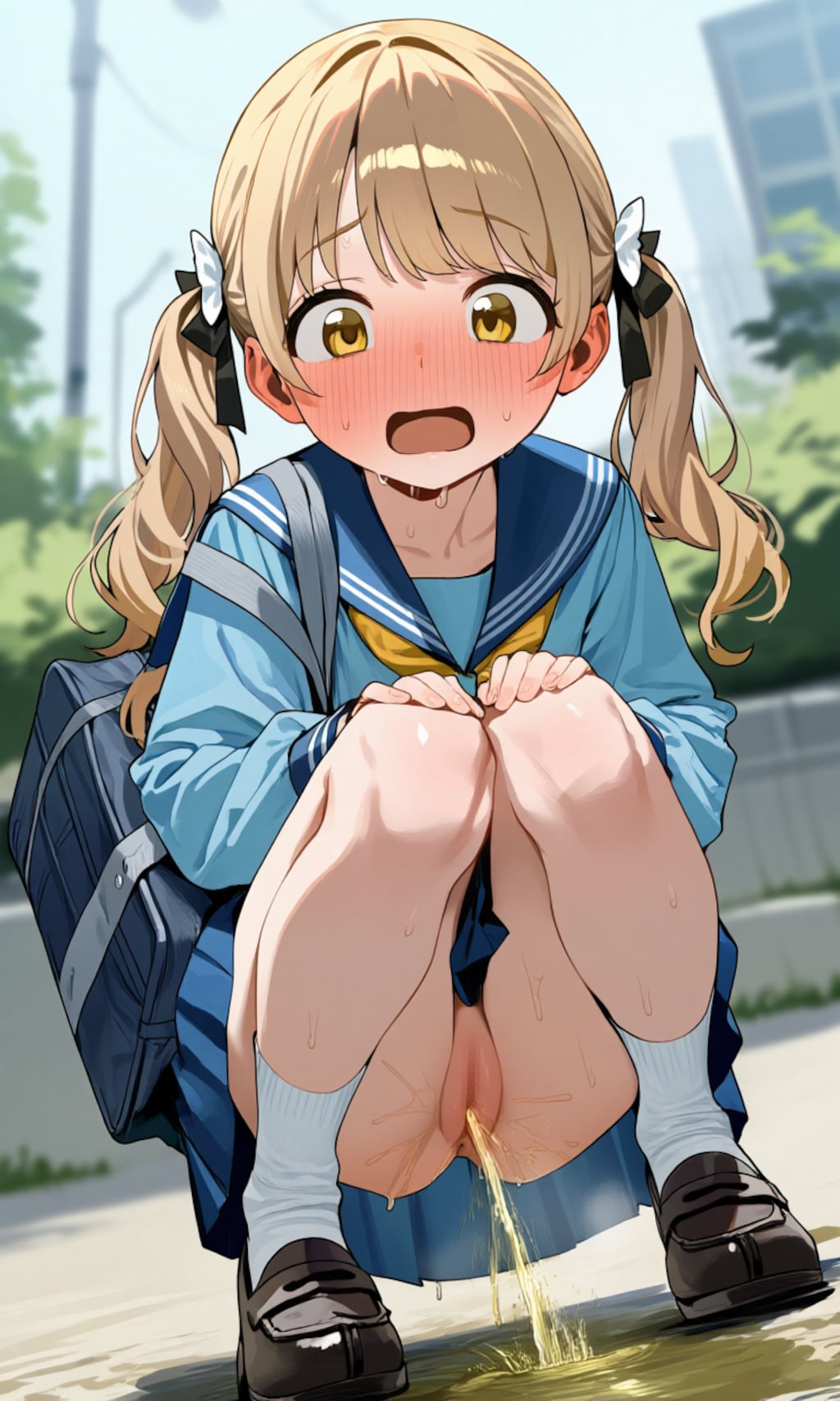 お外で