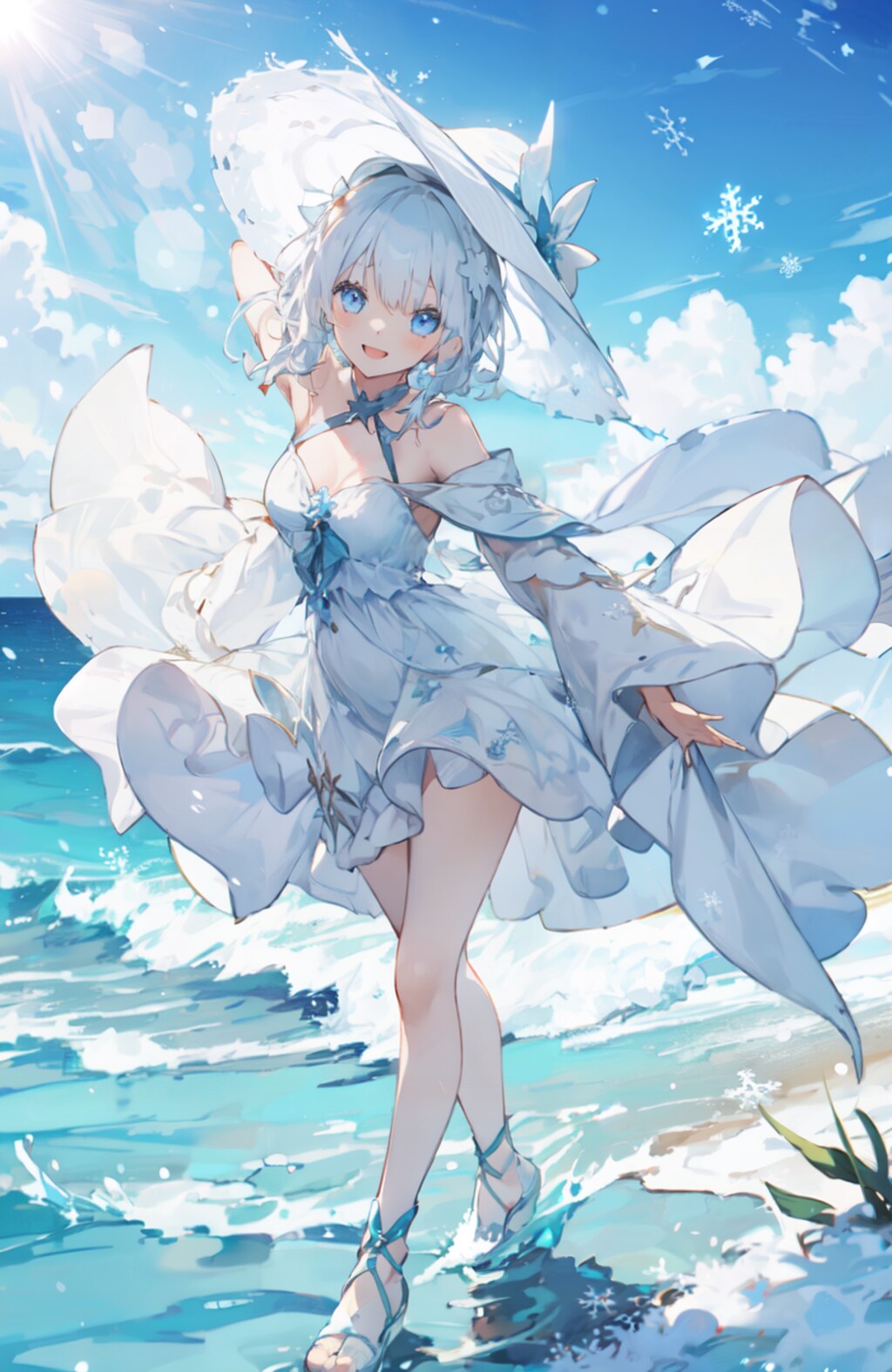 雪魔女さんとバカンス