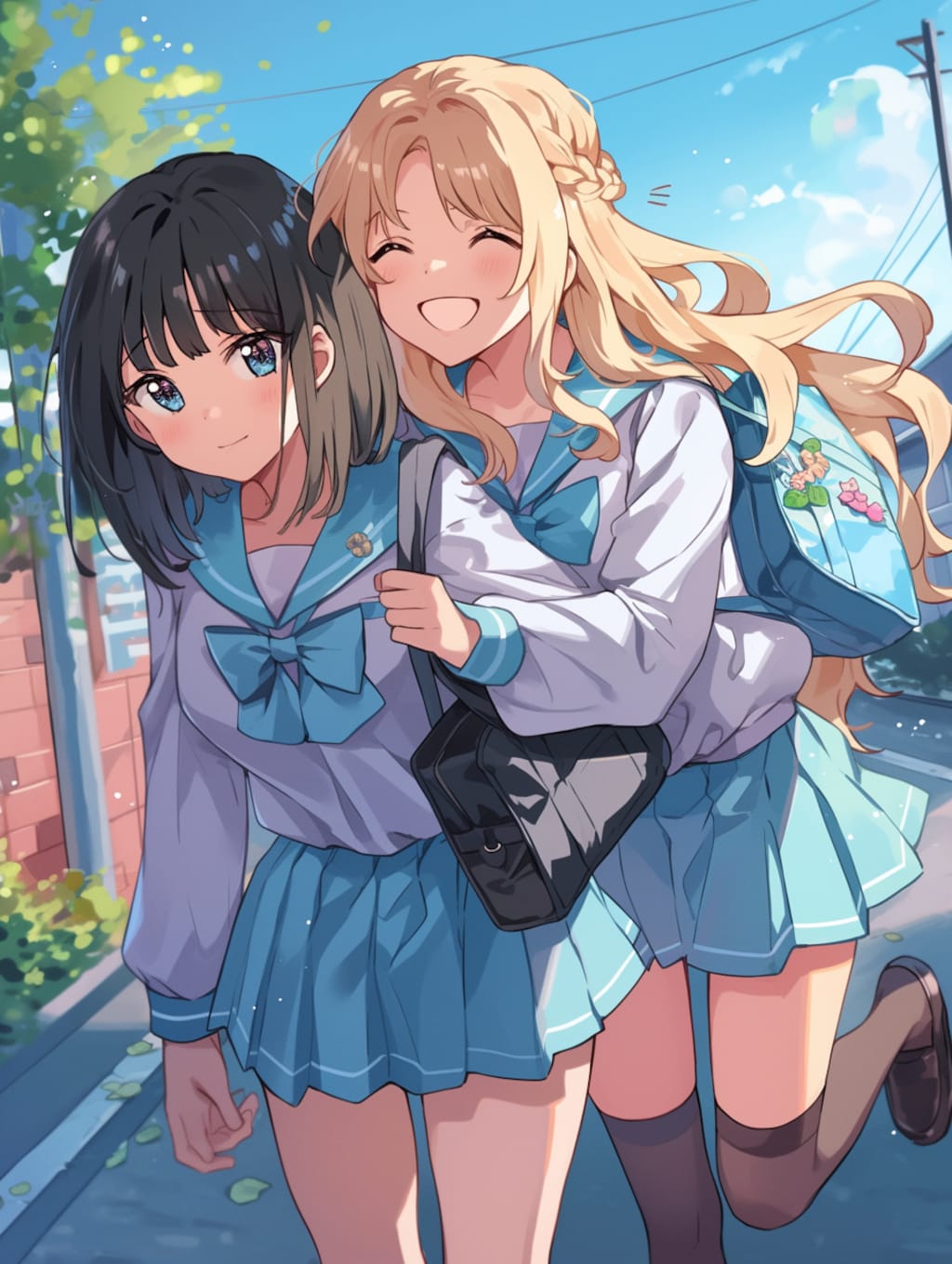 キスしたい二人のJK182