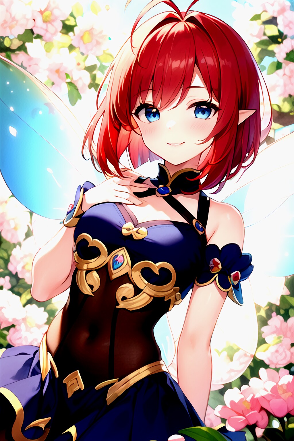 花の妖精カエデ