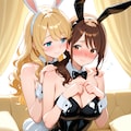 【澄香×エマ 】バニーガール（逆転バージョン） 7枚目