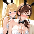 【澄香×エマ 】バニーガール（逆転バージョン） 12枚目