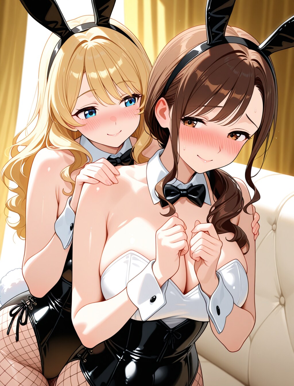 【澄香×エマ 】バニーガール（逆転バージョン）