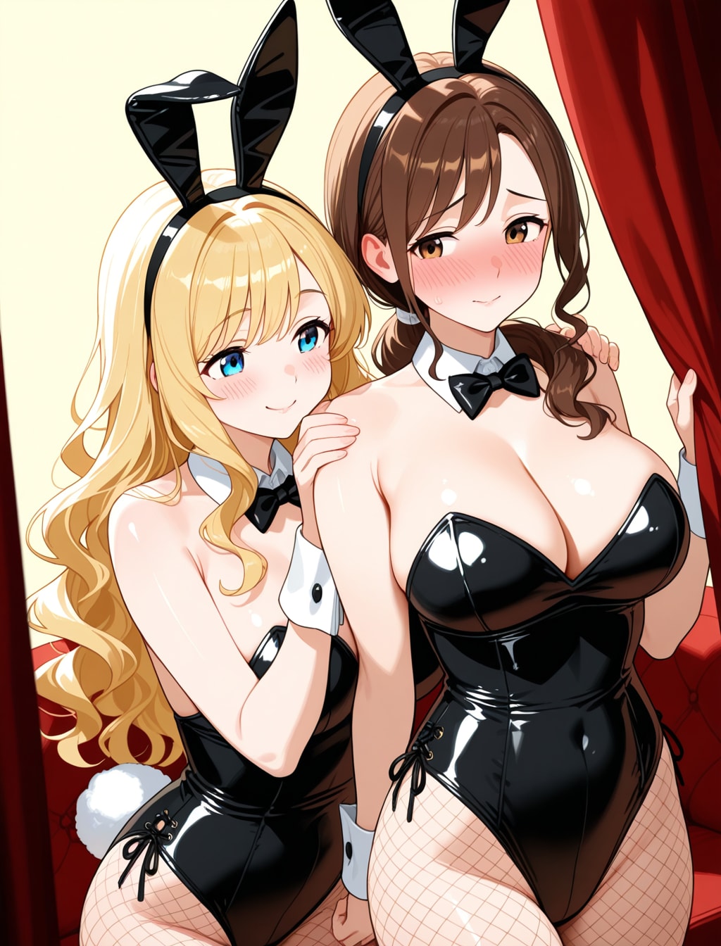 【澄香×エマ 】バニーガール（逆転バージョン）